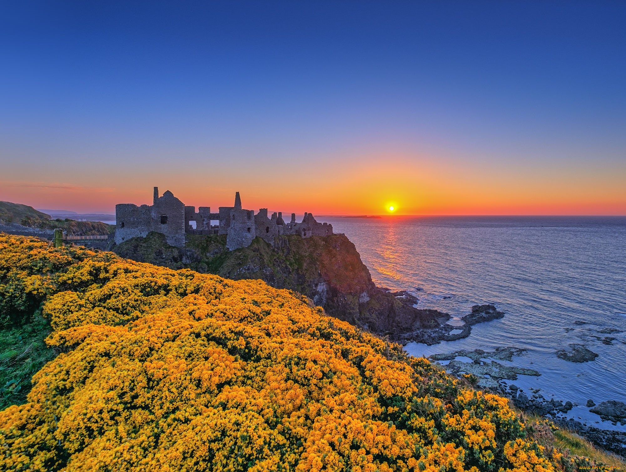 dunluce castle, ,  , dunluce, castle